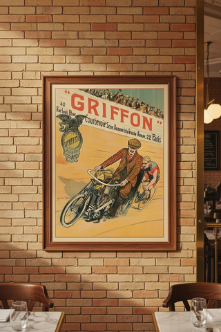Cycles Griffon Velodrome Poster