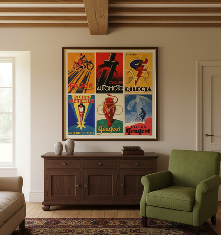 Art Deco Set of 6