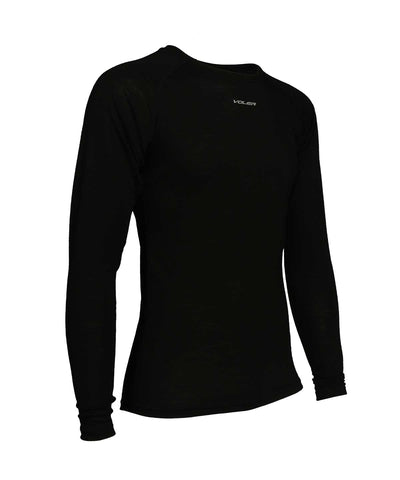 M. LIGHTWEIGHT MERINO LS BASE - BLACK