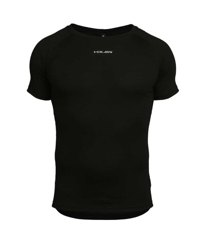 M. LIGHTWEIGHT MERINO SS BASE - BLACK