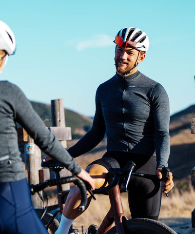 M. MIDWEIGHT MERINO LS JERSEY - CHARCOAL HEATHER
