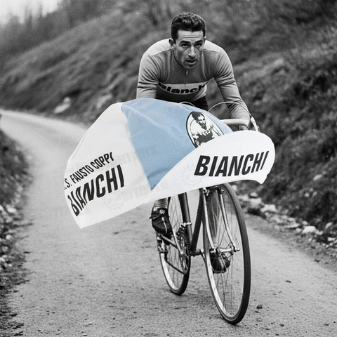Vintage Cycling Cap - F. Coppi - Bianchi