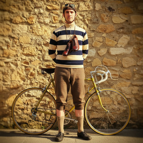 Race Carbon Terra - Brown/Tan Leather Shoes - MOLTENI CYCLING