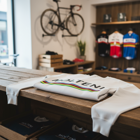 MOLTENI WORLD CHAMPION CLASSIC SWEATSHIRT - MOLTENI CYCLING