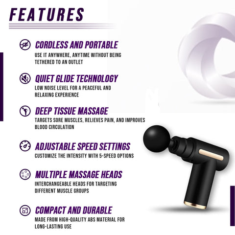 Muscle Massage Gun - MOLTENI CYCLING