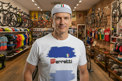 CLASSIC WHITE FERRETTI T-SHIRT.