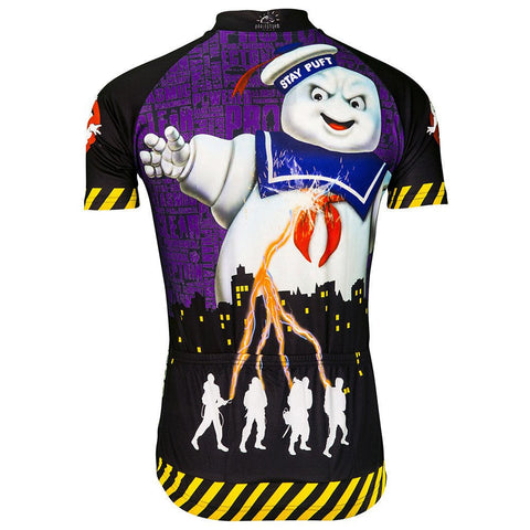 Ghostbusters Stay Puft Men's Cycling Jersey MEDIUM - 50% OFF!