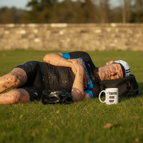 The Right Check List Coffee Cycling Mug! - MOLTENI CYCLING