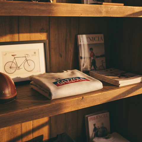 EMBROIDERED GAZZOLA  SWEATSHIRT