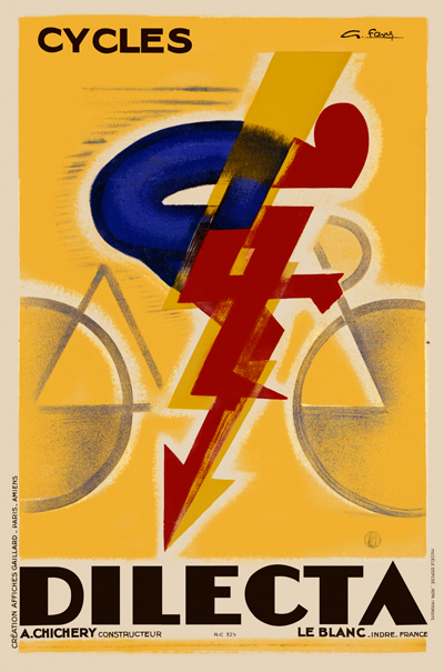 Cycles Dilecta Poster - MOLTENI CYCLING