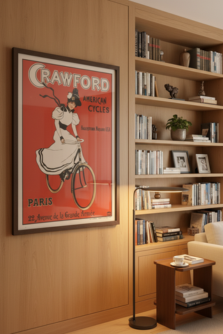 Crowford American Cycles Poster