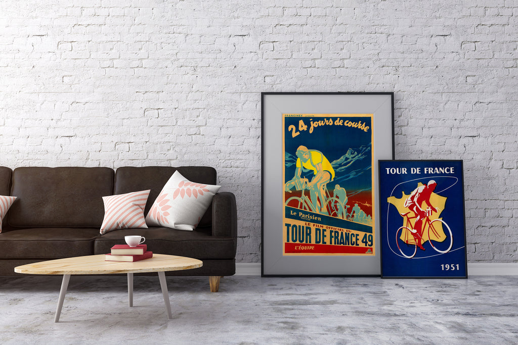 1951 Tour de France Poster - MOLTENI CYCLING