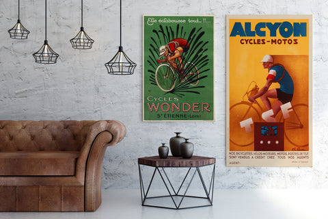 Cycles Wonder Mich Poster - MOLTENI CYCLING