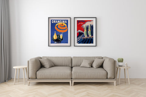 Orangina Boisson Gazeuse Print