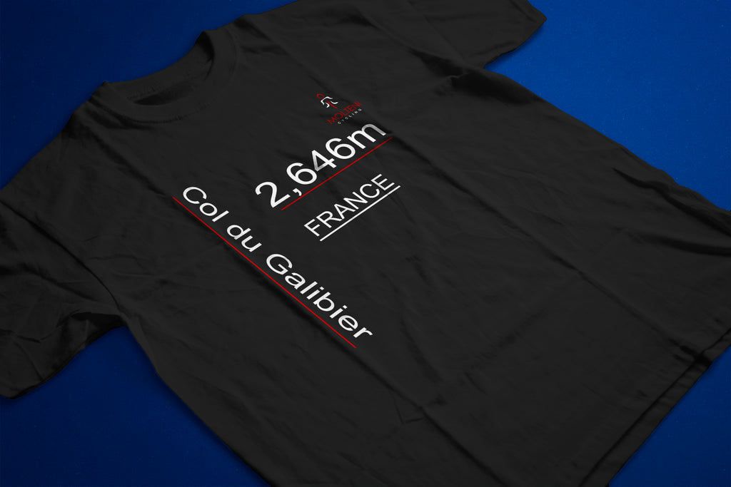 COL DU GALIBIER CLIMBING T-SHIRT - MOLTENI CYCLING