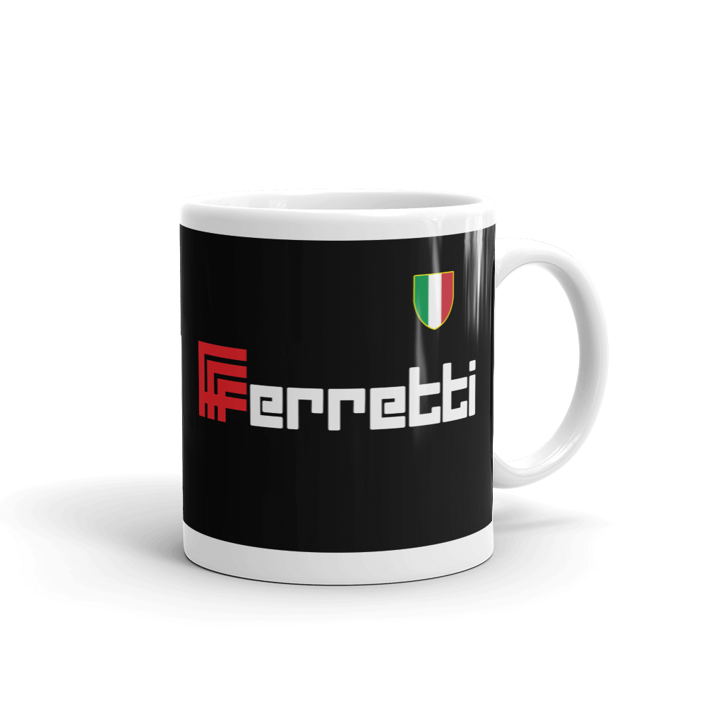 Ferretti Classic Black Mug! - MOLTENI CYCLING