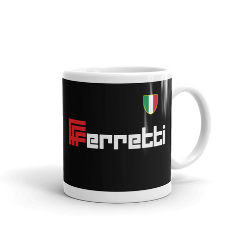 Ferretti Classic Black Mug! - MOLTENI CYCLING