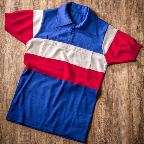 France Team 50's short sleeve Vintage Jersey