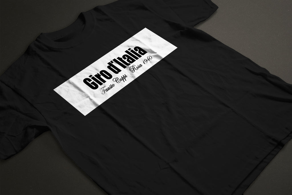 GIRO D'ITALIA NERA CLASSIC T-SHIRT - MOLTENI CYCLING