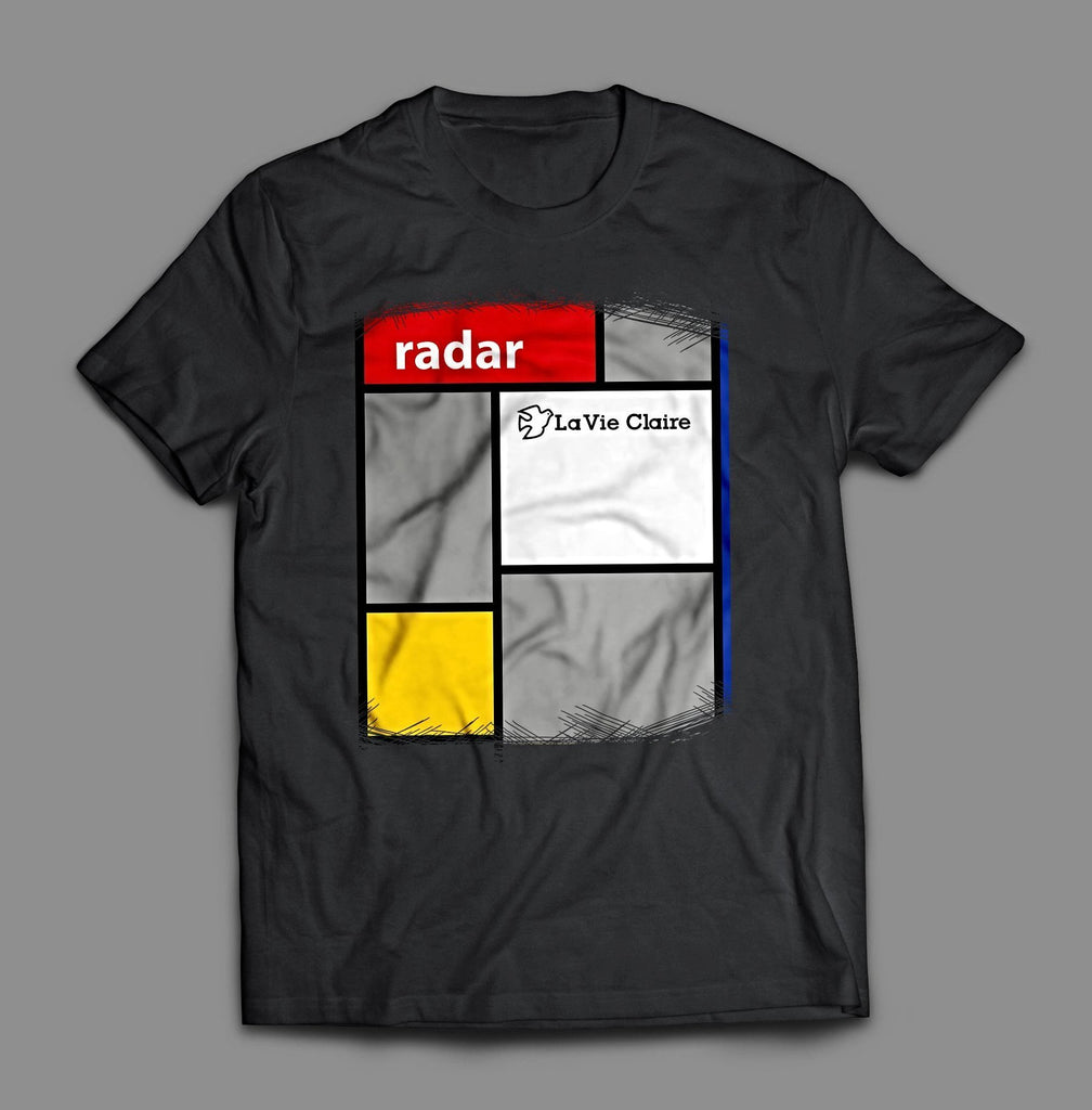 LA VIE CLAIRE BLACK CLASSIC T-SHIRT - MOLTENI CYCLING