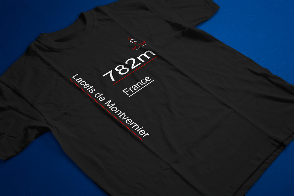 LACETS DE MONTVERNIER CLIMBING T-SHIRT - MOLTENI CYCLING