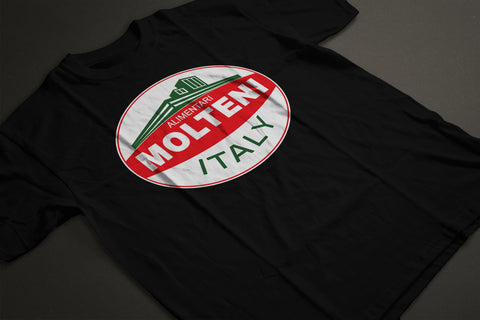 MOLTENI ALIMENTARI LOGO CLASSIC T-SHIRT BLACK - MOLTENI CYCLING