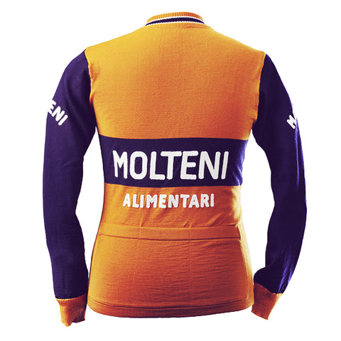 Molteni Team 1974 Vintage Molteni Jersey LONG SLEEVES - MOLTENI CYCLING