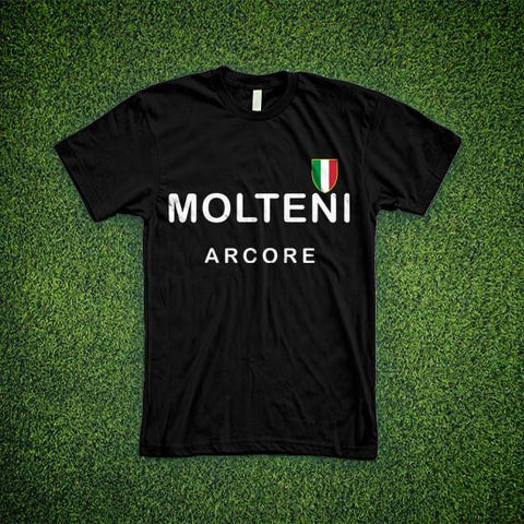 MOLTENI ARCORE CLASSIC BLACK T-SHIRT