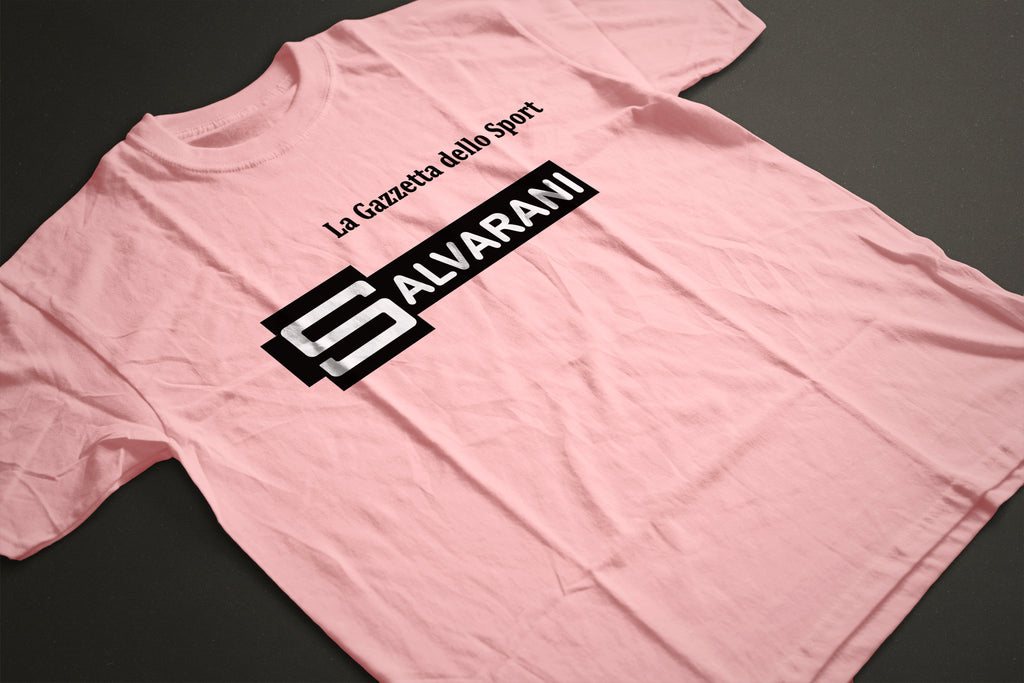 PINK SALVARANI CLASSIC T-SHIRT - MOLTENI CYCLING