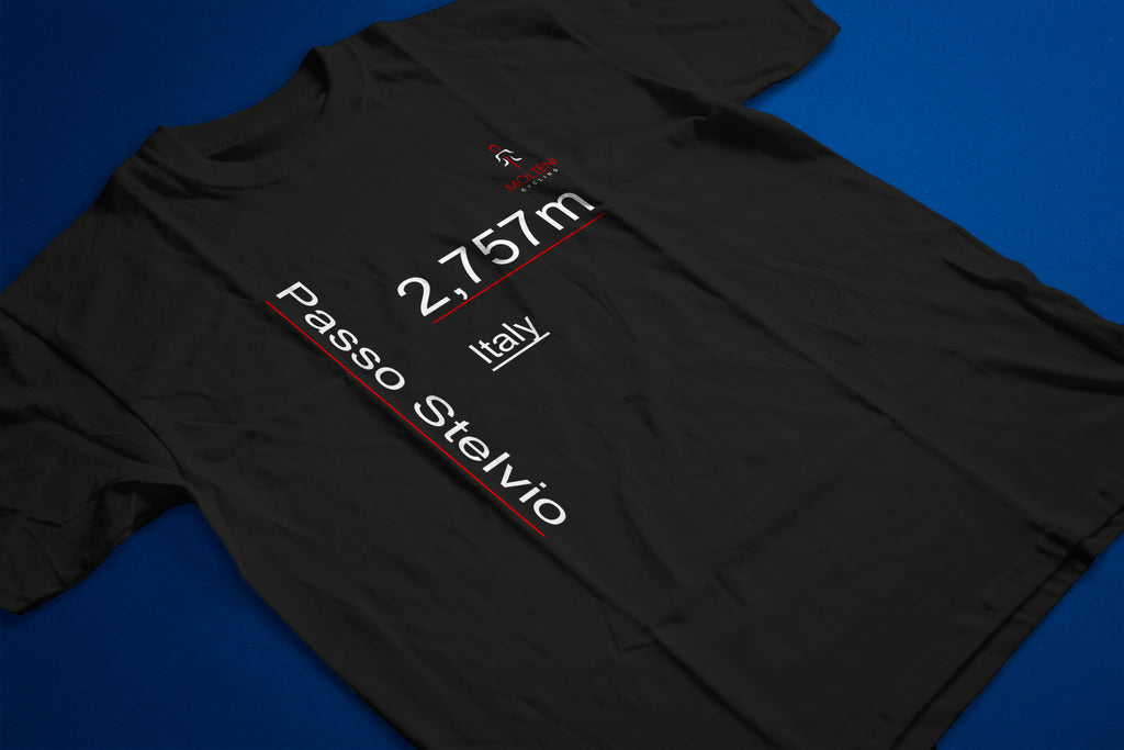 PASSO STELVIO CLIMBING T-SHIRT - MOLTENI CYCLING