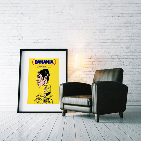 Banania Eddy Merckx Poster