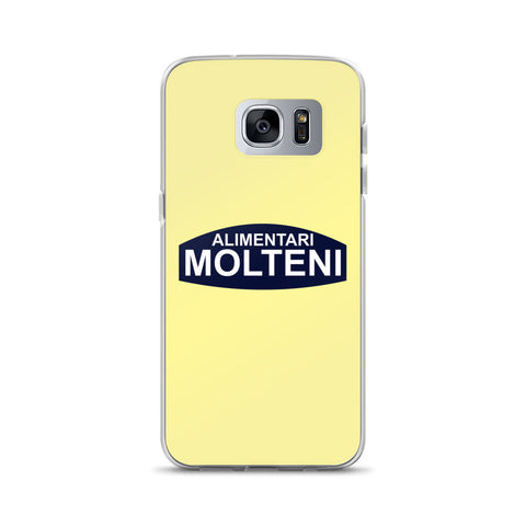 Yellow Molteni Alimentari iPhone and Samsung Phone Cases - MOLTENI CYCLING