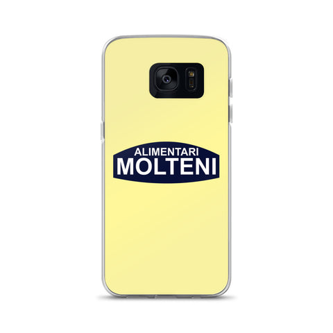 Yellow Molteni Alimentari iPhone and Samsung Phone Cases - MOLTENI CYCLING