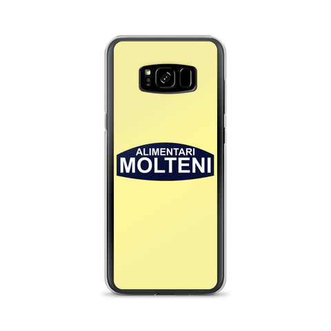 Yellow Molteni Alimentari iPhone and Samsung Phone Cases - MOLTENI CYCLING
