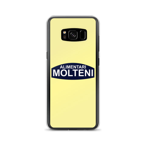 Yellow Molteni Alimentari iPhone and Samsung Phone Cases - MOLTENI CYCLING