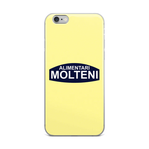 Yellow Molteni Alimentari iPhone and Samsung Phone Cases - MOLTENI CYCLING