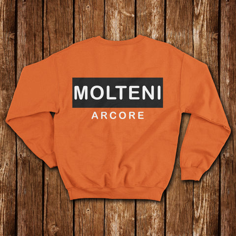 MOLTENI ARCORE ORANGE CLASSIC SWEATSHIRT