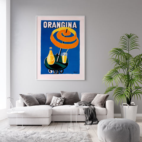 Orangina Boisson Gazeuse Print