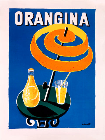 Orangina Boisson Gazeuse Print