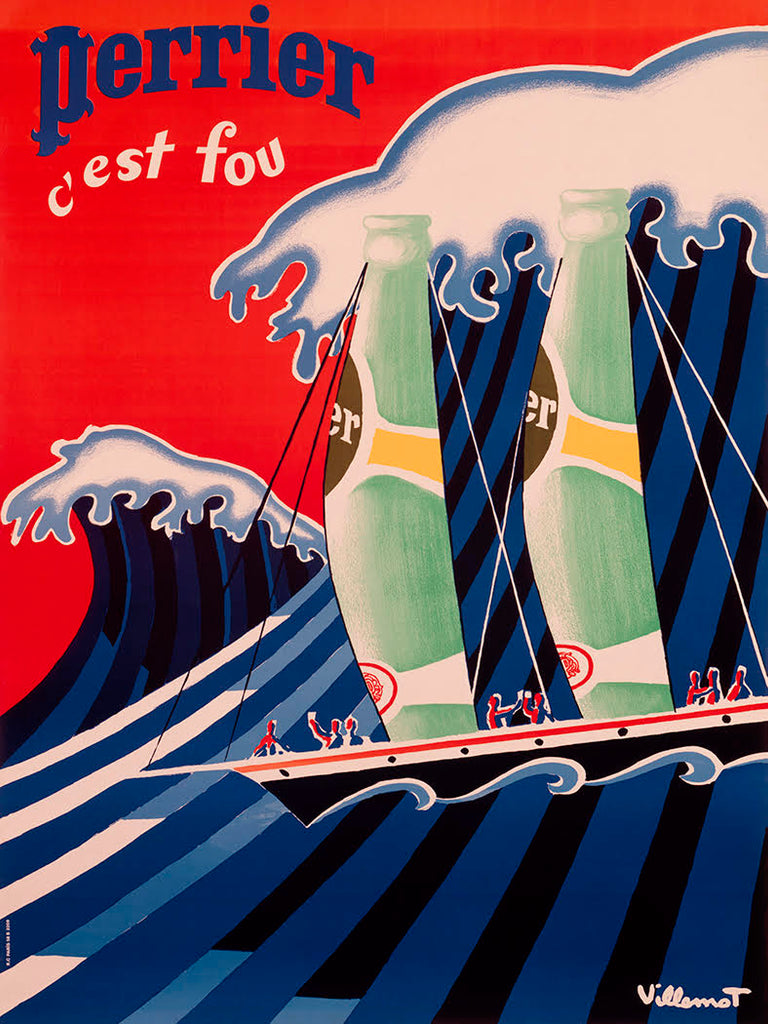 Perrier c'est Fou Print